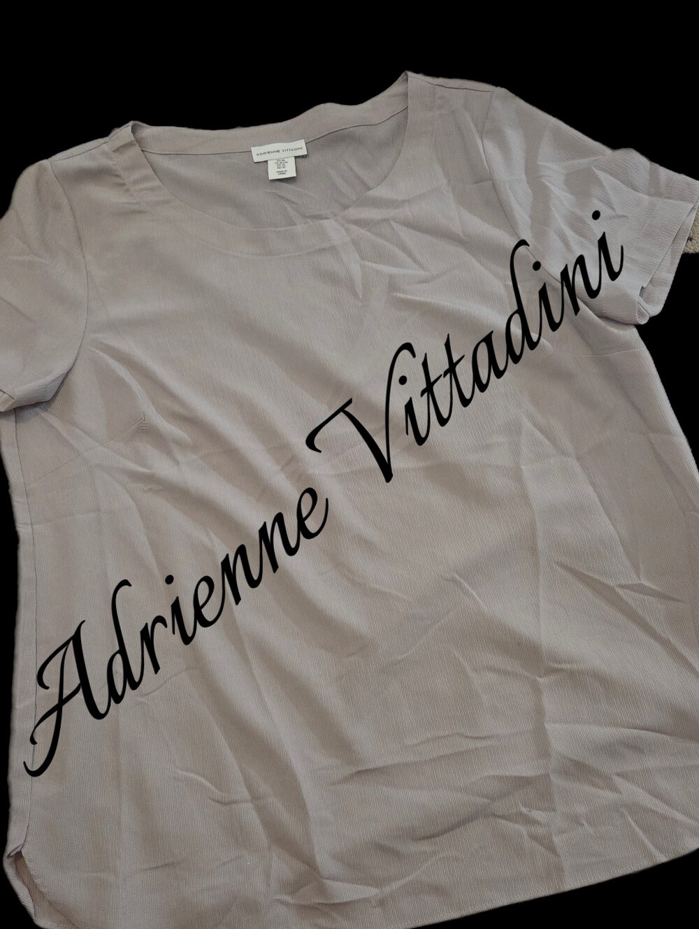 *1394 Adrienne Vittadini blouse top Women XL